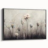 Contemporary Floral Wall Art – Large Canvas & Framed Print