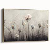Contemporary Floral Wall Art – Large Canvas & Framed Print