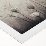 Contemporary Floral Wall Art – Large Canvas & Framed Print