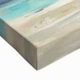 Ocean Breeze Abstract Wall Art – Blue & Teal Modern Canvas Print
