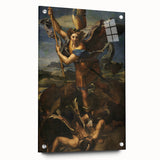 Baroque Archangel Michael Wall Art – Triumph of Divine Justice