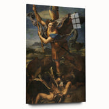Baroque Archangel Michael Wall Art – Triumph of Divine Justice