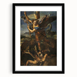 Baroque Archangel Michael Wall Art – Triumph of Divine Justice
