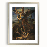 Baroque Archangel Michael Wall Art – Triumph of Divine Justice