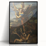 Baroque Archangel Michael Wall Art – Triumph of Divine Justice