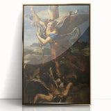 Baroque Archangel Michael Wall Art – Triumph of Divine Justice