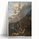 Baroque Archangel Michael Wall Art – Triumph of Divine Justice