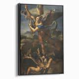 Baroque Archangel Michael Wall Art – Triumph of Divine Justice