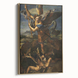 Baroque Archangel Michael Wall Art – Triumph of Divine Justice