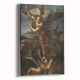 Baroque Archangel Michael Wall Art – Triumph of Divine Justice