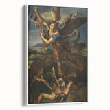 Baroque Archangel Michael Wall Art – Triumph of Divine Justice
