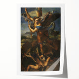 Baroque Archangel Michael Wall Art – Triumph of Divine Justice