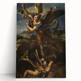 Baroque Archangel Michael Wall Art – Triumph of Divine Justice