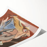 Expressionist Art - St. by Cyprián Majerník