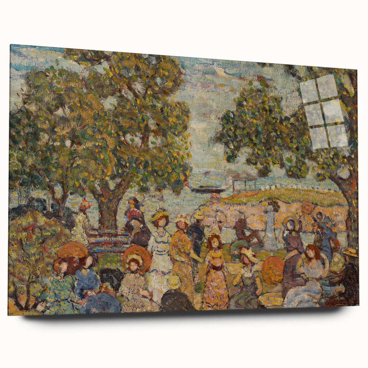 Landscape with Figures - Maurice Prendergast Impressionist Print