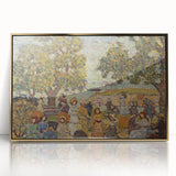 Landscape with Figures - Maurice Prendergast Impressionist Print