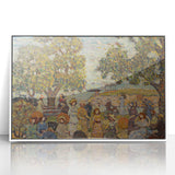 Landscape with Figures - Maurice Prendergast Impressionist Print