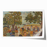 Landscape with Figures - Maurice Prendergast Impressionist Print