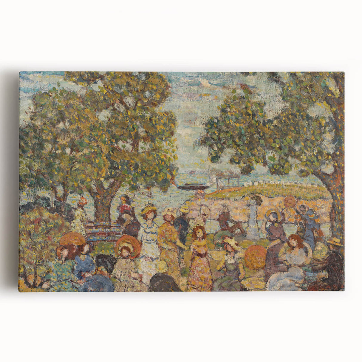 Landscape with Figures - Maurice Prendergast Impressionist Print