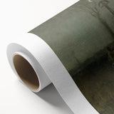 Modern Wall Art - Atmospheric Landscape with Rider for Tranquil Decor