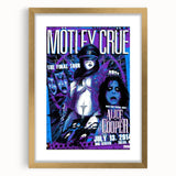 Mötley Crüe Final Tour Poster – Vintage Rock Art with Alice Cooper