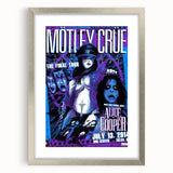 Mötley Crüe Final Tour Poster – Vintage Rock Art with Alice Cooper