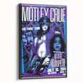 Mötley Crüe Final Tour Poster – Vintage Rock Art with Alice Cooper