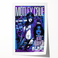 Mötley Crüe Final Tour Poster – Vintage Rock Art with Alice Cooper