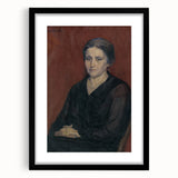Classical Realism Art Print - The Artist's Wife, 1924 - Timeless Realism Wall Ar