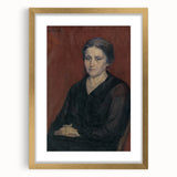 Classical Realism Art Print - The Artist's Wife, 1924 - Timeless Realism Wall Ar