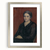 Classical Realism Art Print - The Artist's Wife, 1924 - Timeless Realism Wall Ar