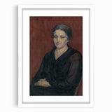 Classical Realism Art Print - The Artist's Wife, 1924 - Timeless Realism Wall Ar