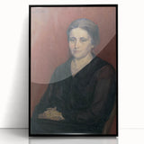 Classical Realism Art Print - The Artist's Wife, 1924 - Timeless Realism Wall Ar