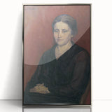 Classical Realism Art Print - The Artist's Wife, 1924 - Timeless Realism Wall Ar