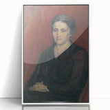 Classical Realism Art Print - The Artist's Wife, 1924 - Timeless Realism Wall Ar