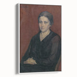 Classical Realism Art Print - The Artist's Wife, 1924 - Timeless Realism Wall Ar