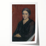 Classical Realism Art Print - The Artist's Wife, 1924 - Timeless Realism Wall Ar