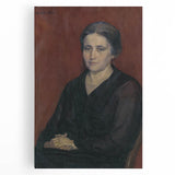 Classical Realism Art Print - The Artist's Wife, 1924 - Timeless Realism Wall Ar