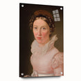 Romantic Art Prints: Suzanne Juel Portrait - Classic Romanticism Canvas