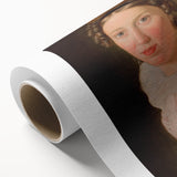 Romantic Art Prints: Suzanne Juel Portrait - Classic Romanticism Canvas