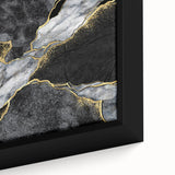 Luxury Black and Gold Marble Bedroom Wall Art – Framed & Canvas