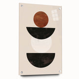 Modern Dining Room Wall Art - Abstract Geometric Framed Prints