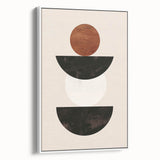 Modern Dining Room Wall Art - Abstract Geometric Framed Prints