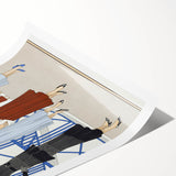 Vintage Art Deco Wall Art – 1920s Fashion Illustration with Stylish Flair