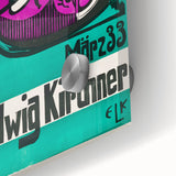 Expressionist Art Poster – Vibrant Abstract Bern Kunsthalle Wall Art