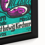 Expressionist Art Poster – Vibrant Abstract Bern Kunsthalle Wall Art