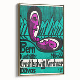 Expressionist Art Poster – Vibrant Abstract Bern Kunsthalle Wall Art