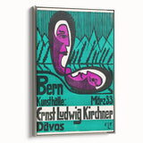 Expressionist Art Poster – Vibrant Abstract Bern Kunsthalle Wall Art