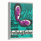Expressionist Art Poster – Vibrant Abstract Bern Kunsthalle Wall Art