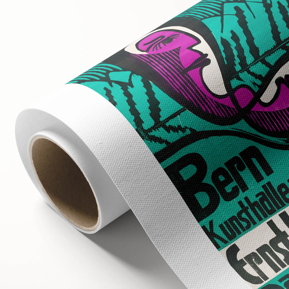 Expressionist Art Poster – Vibrant Abstract Bern Kunsthalle Wall Art